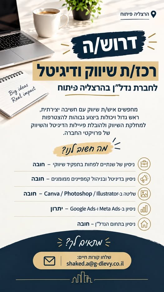 דרושים איש/ת שיווק oy חשיבה יצירתית, Zo בהרצליה פיתוח