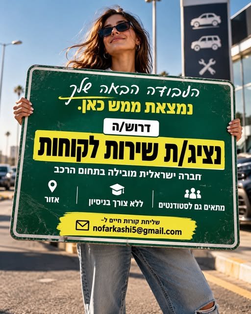דרושים נציגי/ות שירות לקוחות למוקדים פעילים ודינמיים באזור בראשון לציון