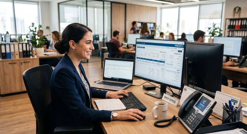 דרוש/ה Sales Operations & Back Office כפר סבא מה כולל התפקיד