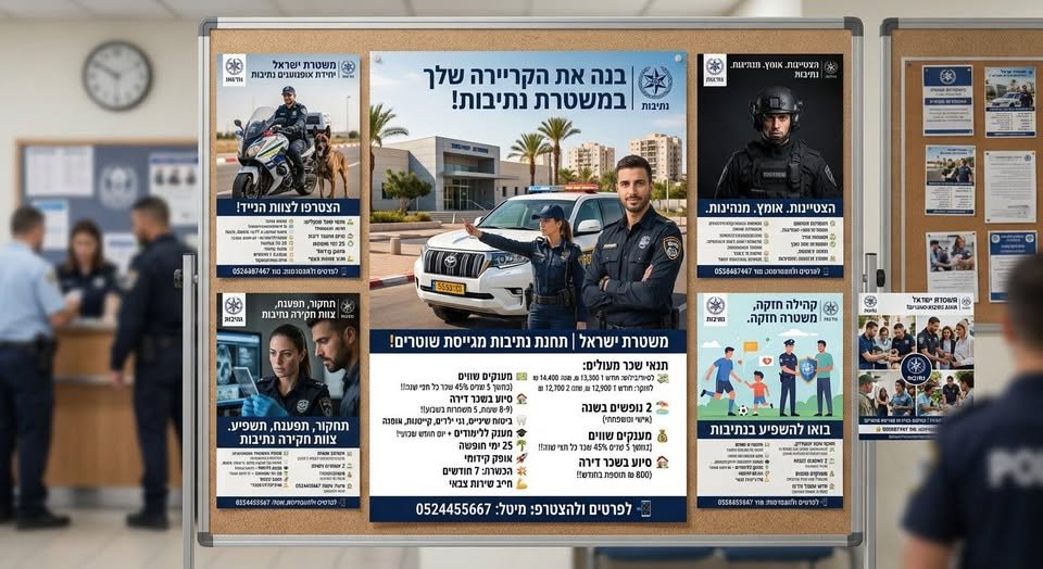 דרוש/ה שוטרים בנתיבות